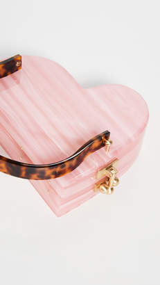 Edie Parker Heartly Clutch with Handle