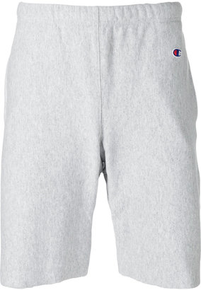Champion embroidered logo track shorts - men - Cotton/Polyester - XL