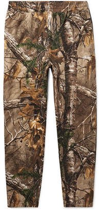 Stussy + Realtree Tapered Camouflage-Print Fleece-Back Cotton-Blend Jersey Sweatpants