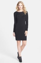 Thumbnail for your product : Vince Camuto Drop Stitch Detail Sweater Dress