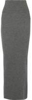 Thumbnail for your product : Stella McCartney Ribbed-Knit Wool Maxi Skirt