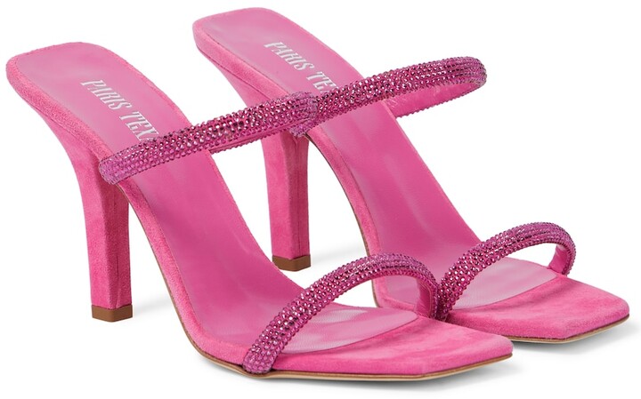 light pink evening shoes