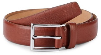 cole haan british tan belt