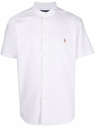 Polo Ralph Lauren Men's White Short Sleeve Shirts with Cash Back