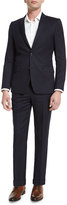 Thumbnail for your product : Versace Wide-Stripe Two-Piece Wool Suit, Navy