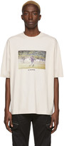 Thumbnail for your product : Marcelo Burlon County of Milan Beige El Gaucho T-Shirt