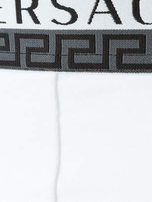 Versace 'Greca' waistband detail briefs