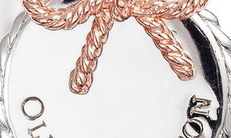 Olivia Burton Coin & Bow Pendant Necklace