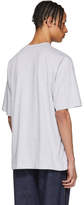 Thumbnail for your product : Helmut Lang Grey Tall Logo T-Shirt