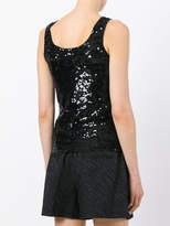 Thumbnail for your product : P.A.R.O.S.H. sequin embellished tank top