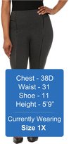 Thumbnail for your product : Lysse Plus Size Leather Inset Leggings