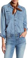 Thumbnail for your product : Lucky Brand Boyfriend Graphic Detail Shirt