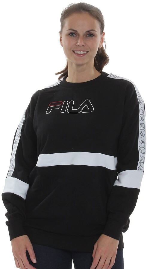 Fila Gemma Crew Sweatshirt Ladies - ShopStyle Jumpers & Hoodies