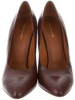 Thumbnail for your product : Dries Van Noten Leather Pointed-Toe Pumps