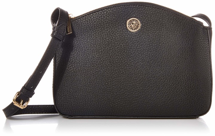 anne klein black and white purse