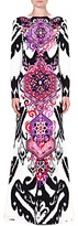 Thumbnail for your product : Emilio Pucci Printed silk gown