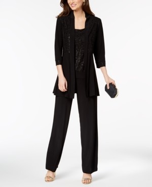 womens glitter pantsuit