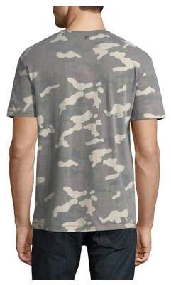 Eleven Paris Camouflage Graphic T-Shirt