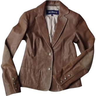 My Pants My Pant's \N Brown Leather Jacket for Women