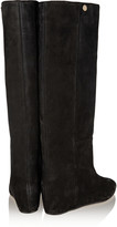 Thumbnail for your product : Jimmy Choo Olivia suede knee boots