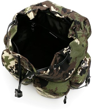 Miu Miu Camouflage Backpack