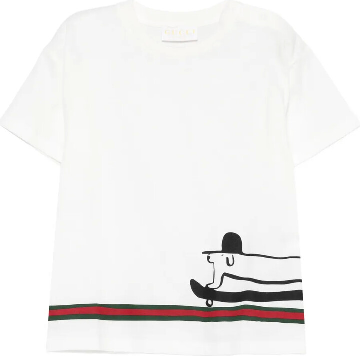 Gucci Kids X Peter Rabbit T-Shirt (4-12 Years) - ShopStyle