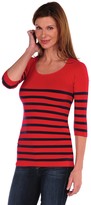 Thumbnail for your product : Tees by Tina Nautical Stripe 3/4 Sleeve