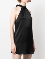 Thumbnail for your product : Alice + Olivia Crystal halterneck dress