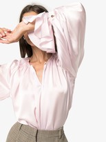 Thumbnail for your product : Roksanda Pia draped blouse