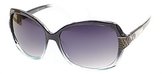 Thumbnail for your product : XOXO Slick Grey Blue Fashion Sunglasses Grey Gradient Lens