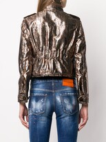 Thumbnail for your product : DSQUARED2 Metallic Lurex Utility Jacket