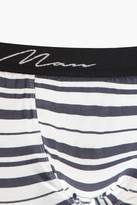 Thumbnail for your product : boohoo 5 Pack Stripe MAN Boxers