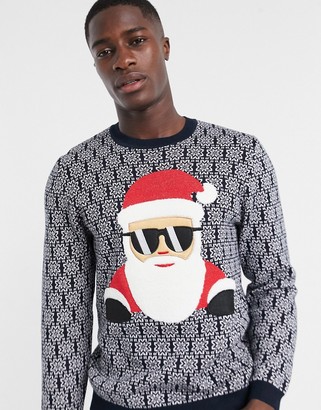 sumo santa sweater