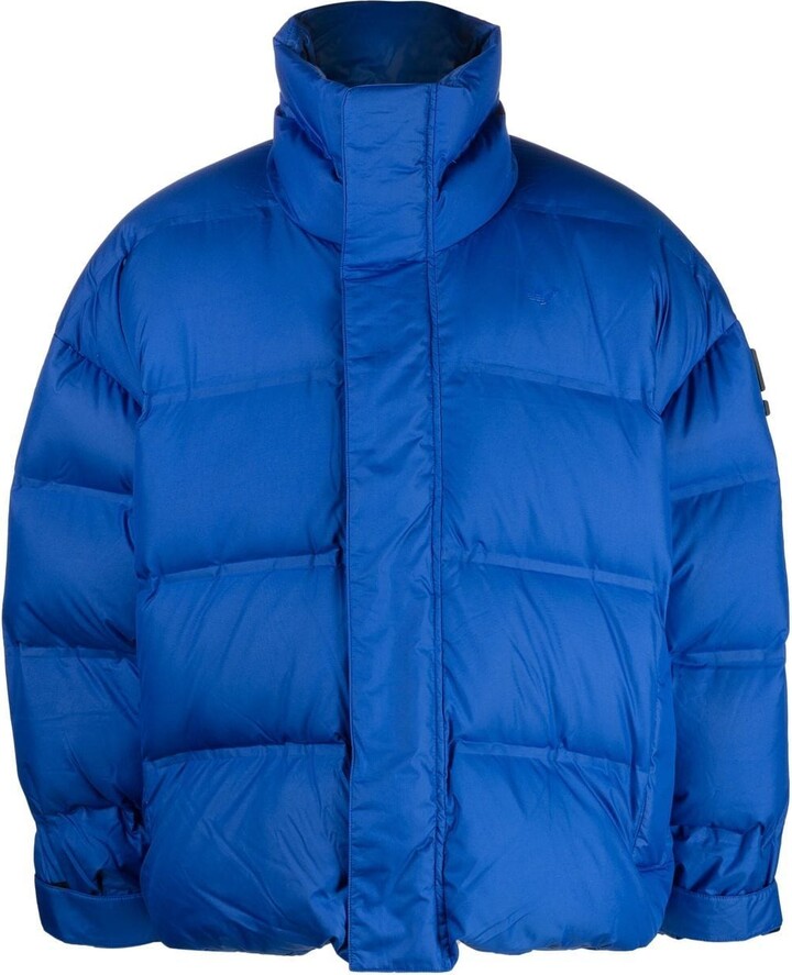 adidas LogoPatch Puffer Jacket ShopStyle
