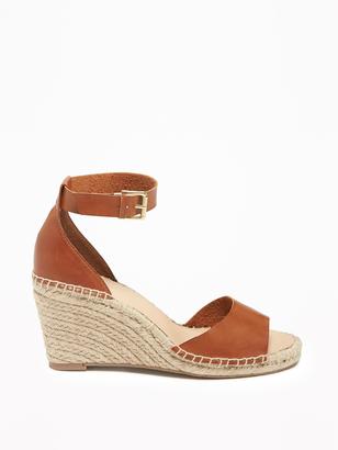 Old Navy Ankle-Strap Peep-Toe Espadrilles for Women