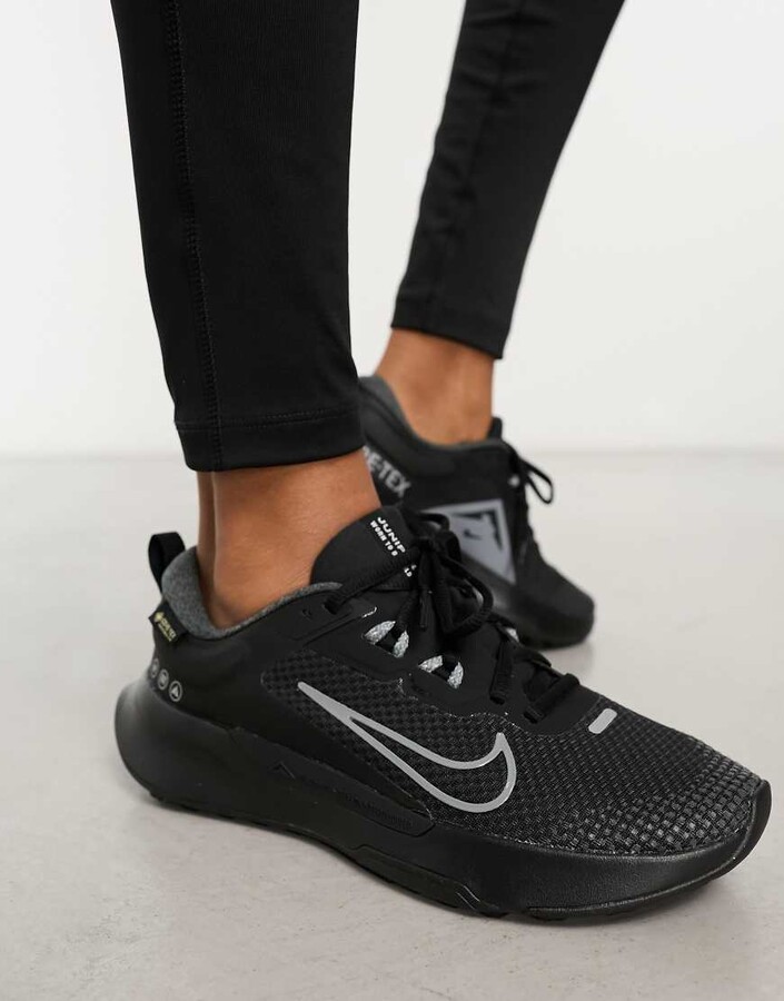 nike running trainers womens black
