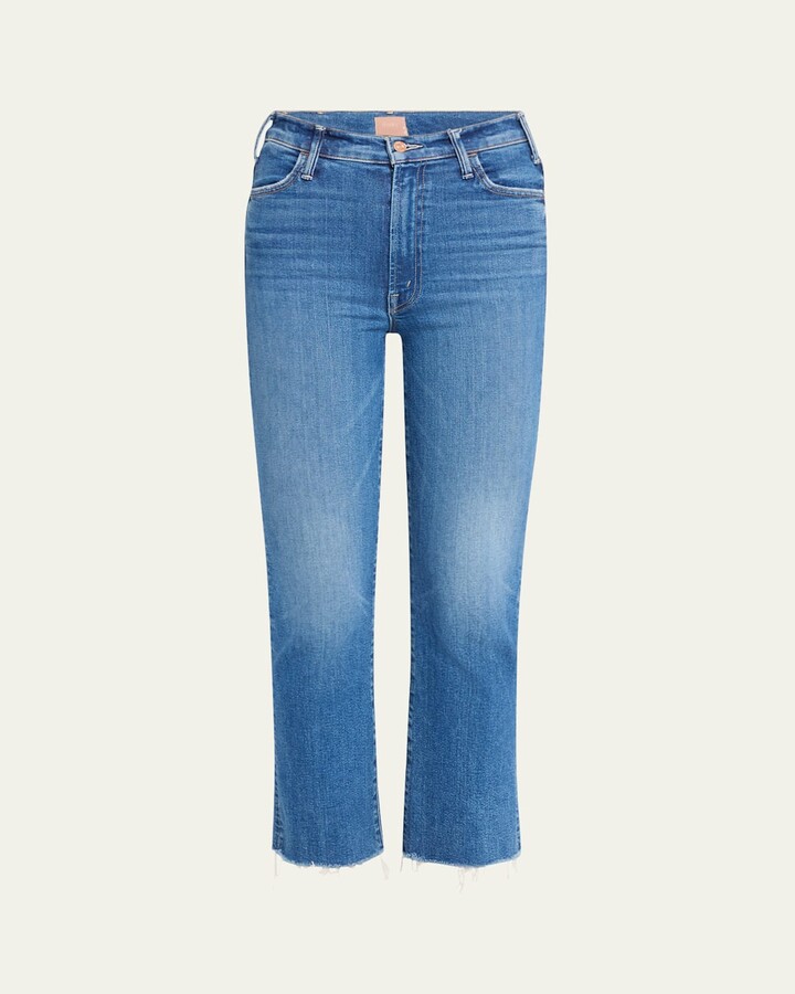 Mother The Hustler Ankle Fray Jeans