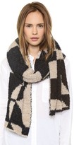 Thumbnail for your product : By Malene Birger Knit Work of Art Asunho Scarf