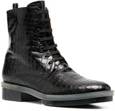 Thumbnail for your product : Clergerie Robyn crocodile-effect boots