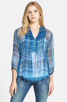 Thumbnail for your product : Casual Studio Pintuck Front V-Neck Blouse
