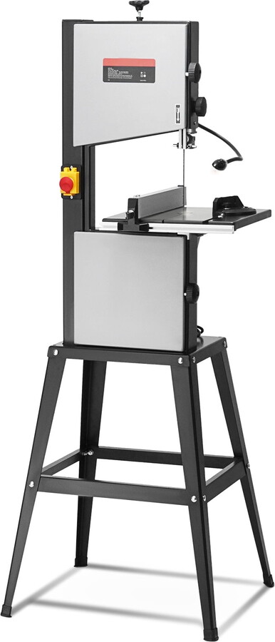 KFFKFF Band Saw with Stand Benchtop Bandsaw, 9.65 in, 370W Two-Speed Adjustable