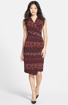 Thumbnail for your product : Adrianna Papell Faux Wrap Sleeveless Dress