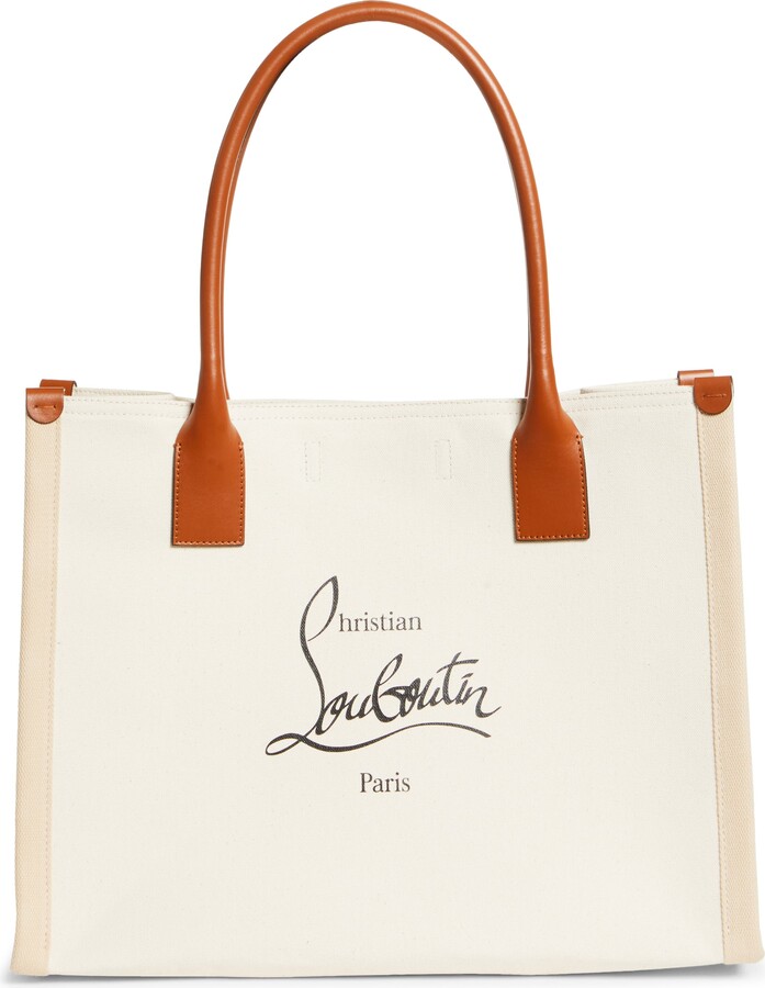 Christian Louboutin Large Nastroloubi Canvas Tote