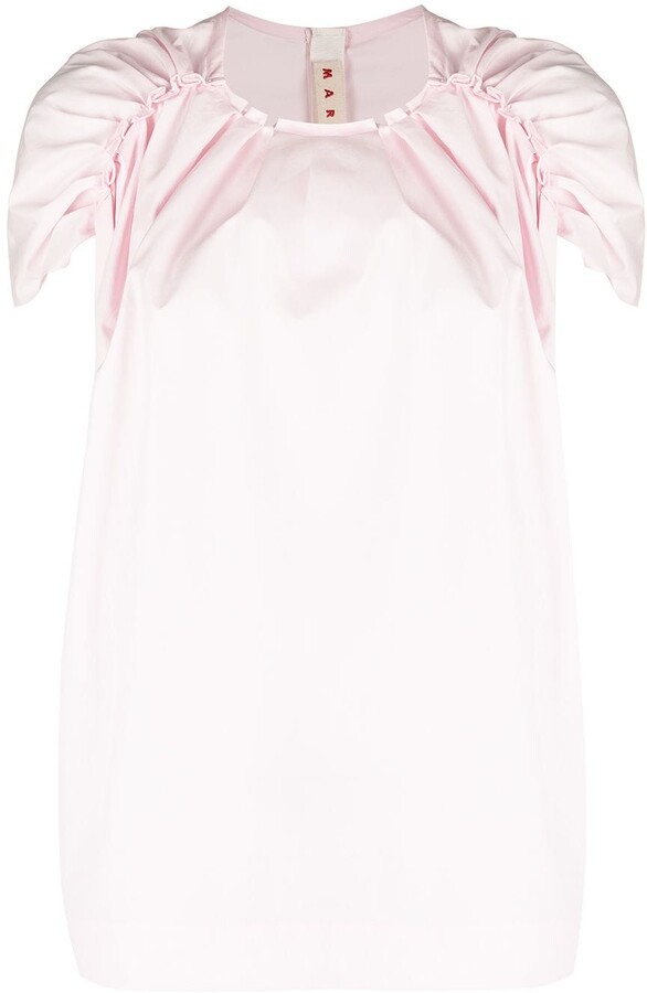 Short Sleeve Pink Blouse | Shop the world's largest collection of 