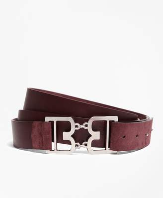Brooks Brothers Suede Double-Wrap Belt