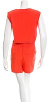 Thumbnail for your product : Veronica Beard Yadira Sleeveless Romper w/ Tags
