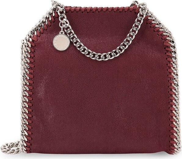 Stella McCartney Falabella Chain-Linked Tiny Tote Bag