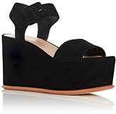 Thumbnail for your product : Loeffler Randall Women's Alessa Suede Platform-Wedge Sandals
