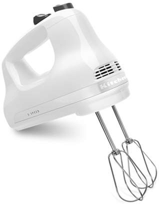 KitchenAid White 5-Speed Hand Mixer