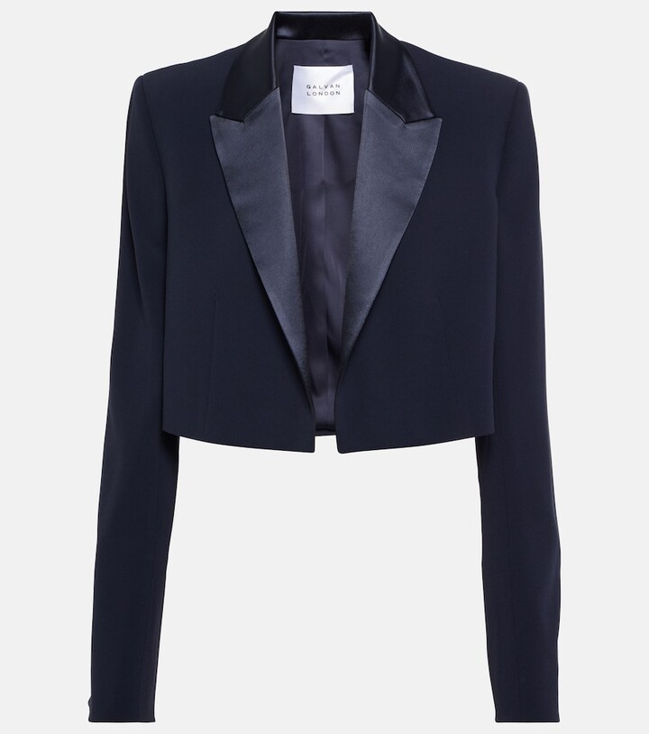 Galvan Cropped blazer